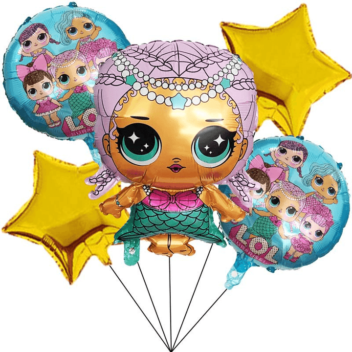 Surprise Doll Aluminum Film Balloon Party Decoration - MRSLM