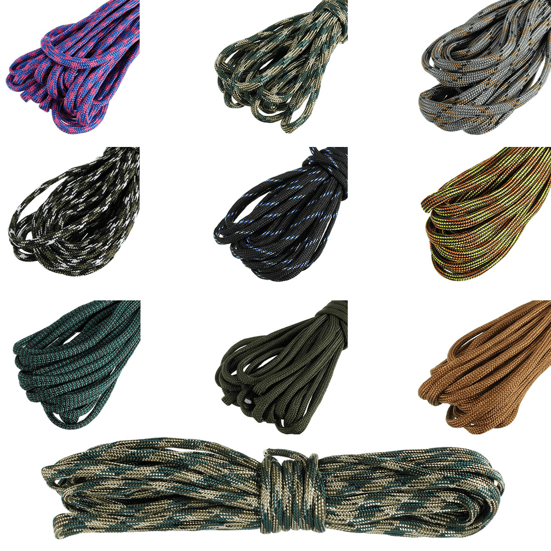 26FT 8M 550Lb Paracord Parachute 7 Inner Strand Survival Emergency Bushcraft - MRSLM