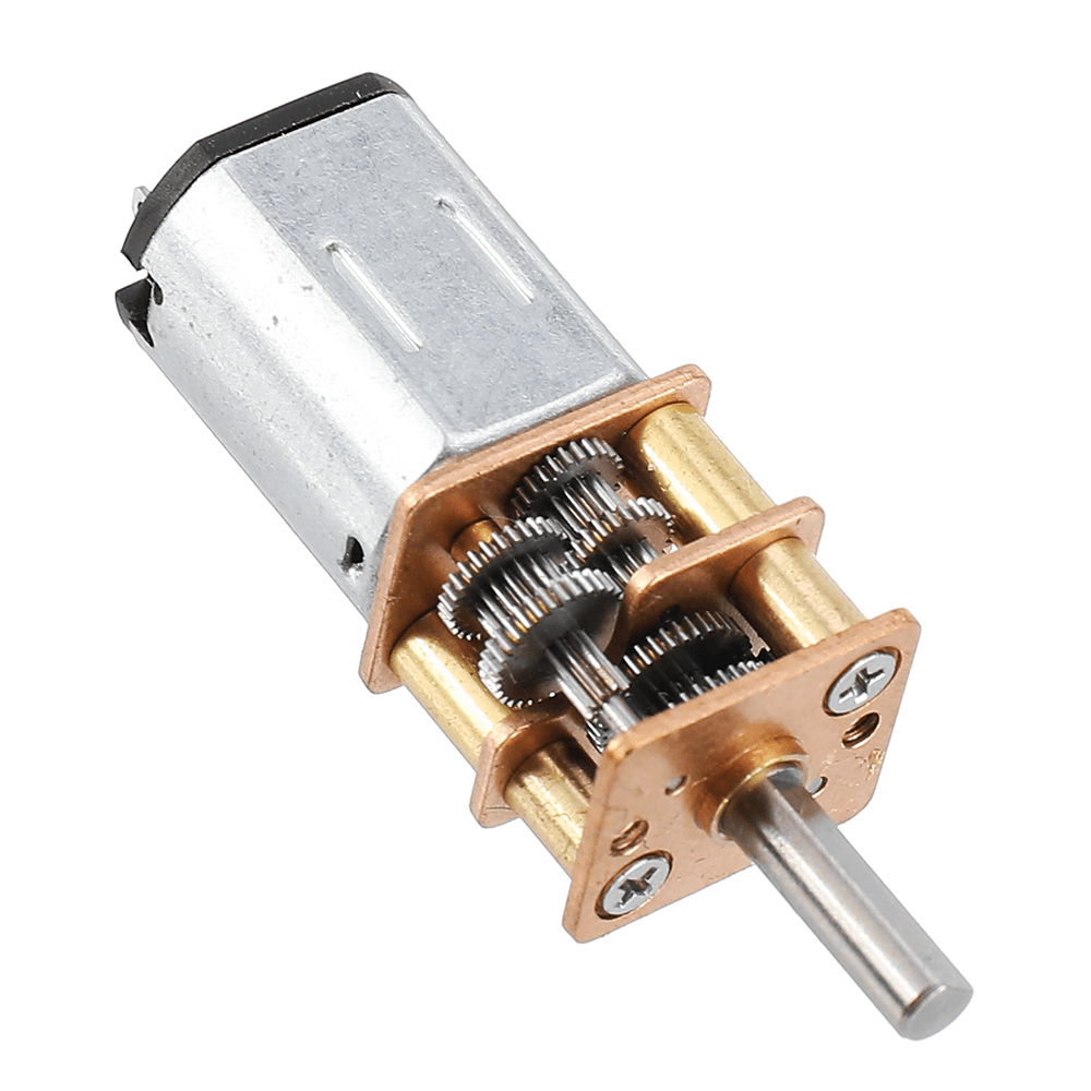 N20 DC 12V 28Rpm Gear Motor Miniature High Torque Electric for Gear Motor Box - MRSLM