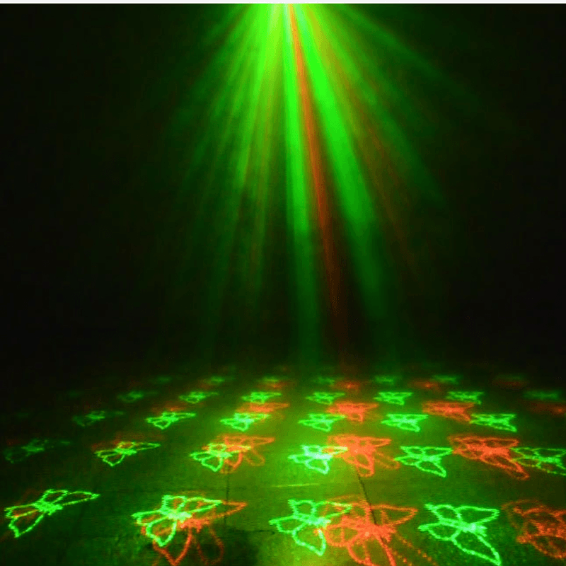 XL-711 Solar Christmas Laser Lights Waterproof Outdoor Red Green Star LED Projector Stage Lights for Holiday Party Landscape Decor - MRSLM