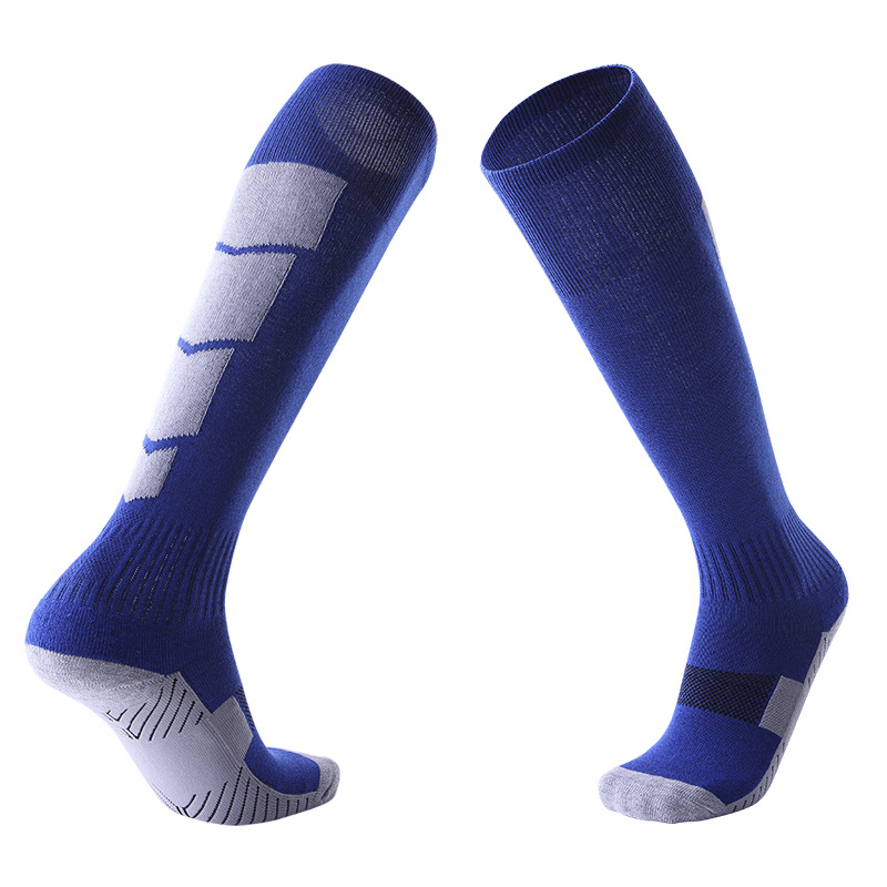 Mens Sports anti Skid Wicking Tube Socks Outdoor Deodorant Athletic Soccor Socks - MRSLM