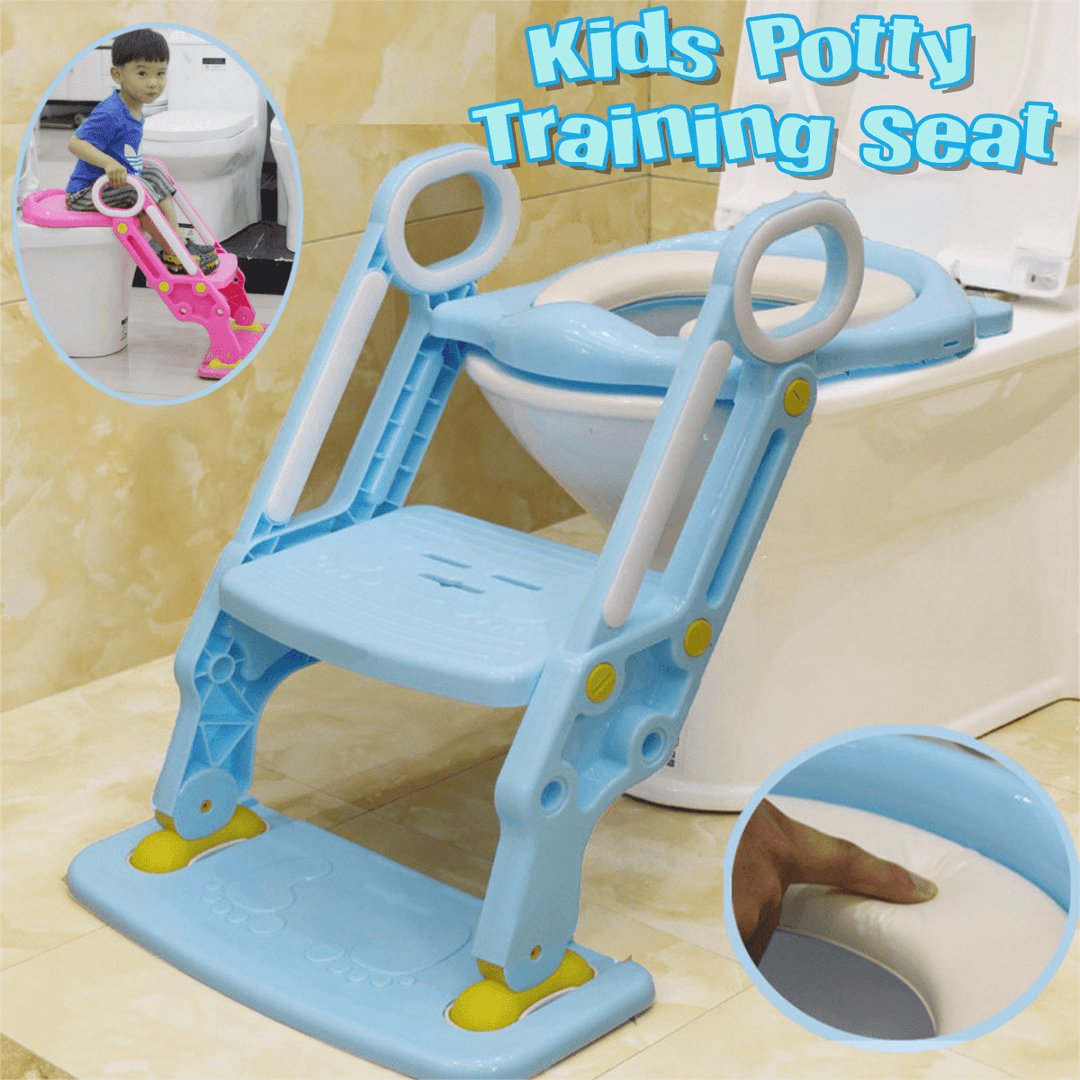 380*180*80 Mm Auxiliary Toilet Ladder Kids Potty Training Seat - MRSLM