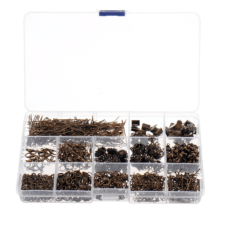 760Pcs/Set Jewelry Making Kit DIY Earring Findings Hook Pins Mixed Handcraft Accessories - MRSLM