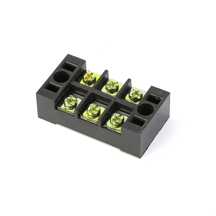 TB-2503 Fixed Terminal Block 600V 25A 3P Screw Terminal Modular Connector Terminal Block - MRSLM