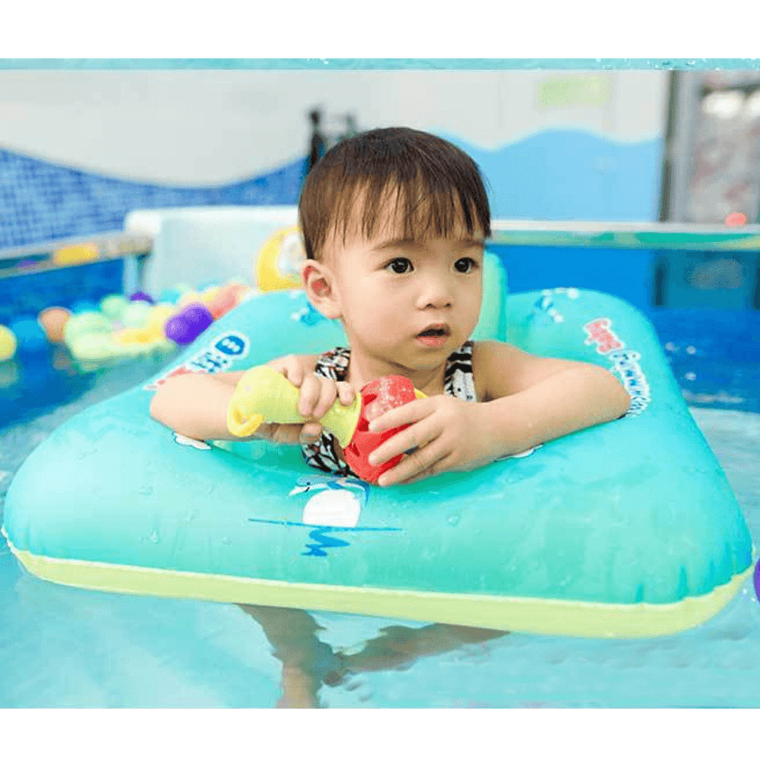 Baby Inflatable Swimming Pool Floats Swim Ride Rings Safety Chair Raft Beach Toy - MRSLM