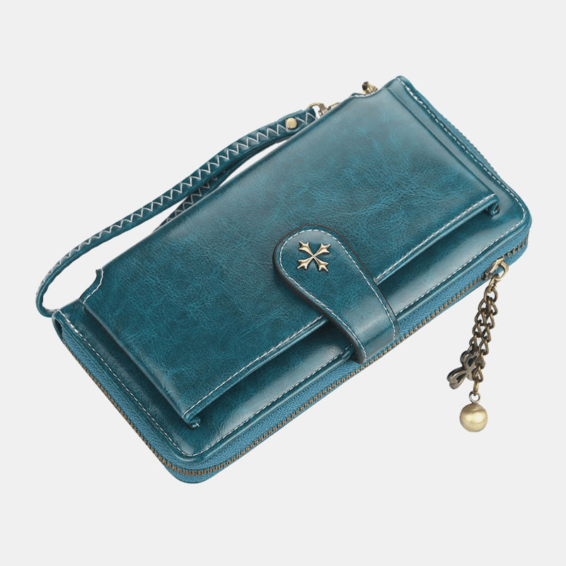 Women Fashion Clutches Bag Phone Bag Zipper Wallet - MRSLM