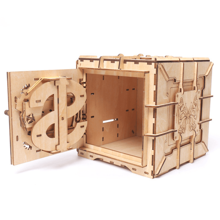 Wooden Puzzle Oy 3D Puzzle Assembling Code Box - MRSLM