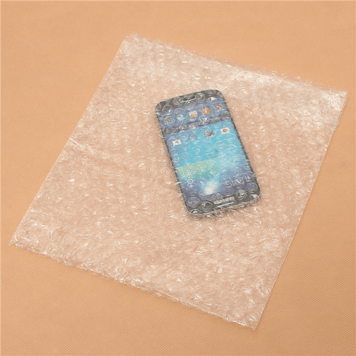 20Pcs Clear Shakeproof Recyclable Small Packing Pouches Poly Bubble Wrap Bags - MRSLM