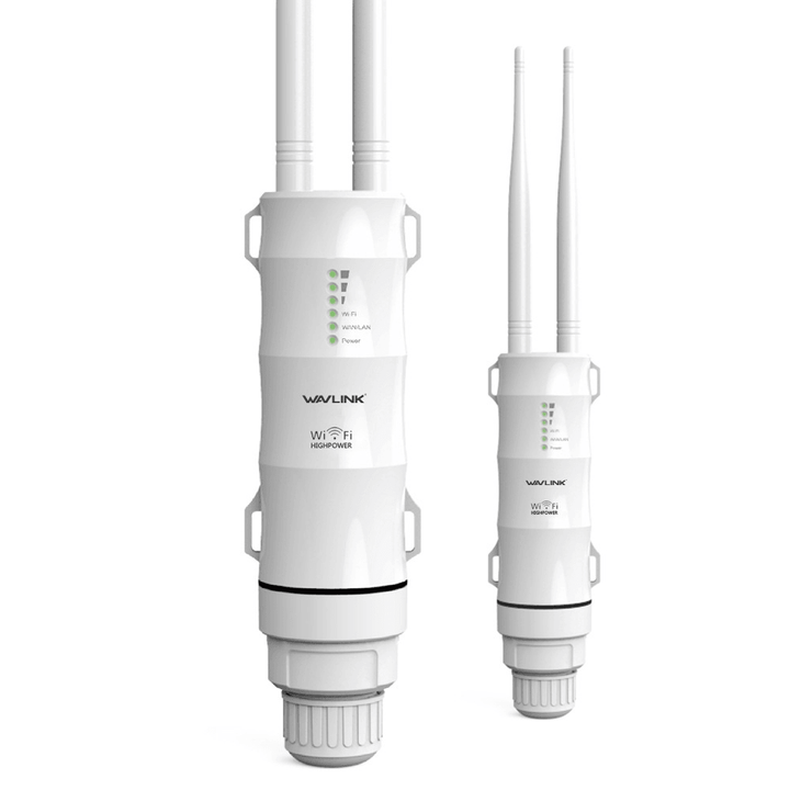 Wavlink AC600 Wireless Waterproof 3-1 Repeater High Power Outdoor WIFI Router/Access Point/Cpe/Wisp Wireless Wifi Repeater Dual Dand 2.4/5Ghz 12Dbi Antenna POE - MRSLM