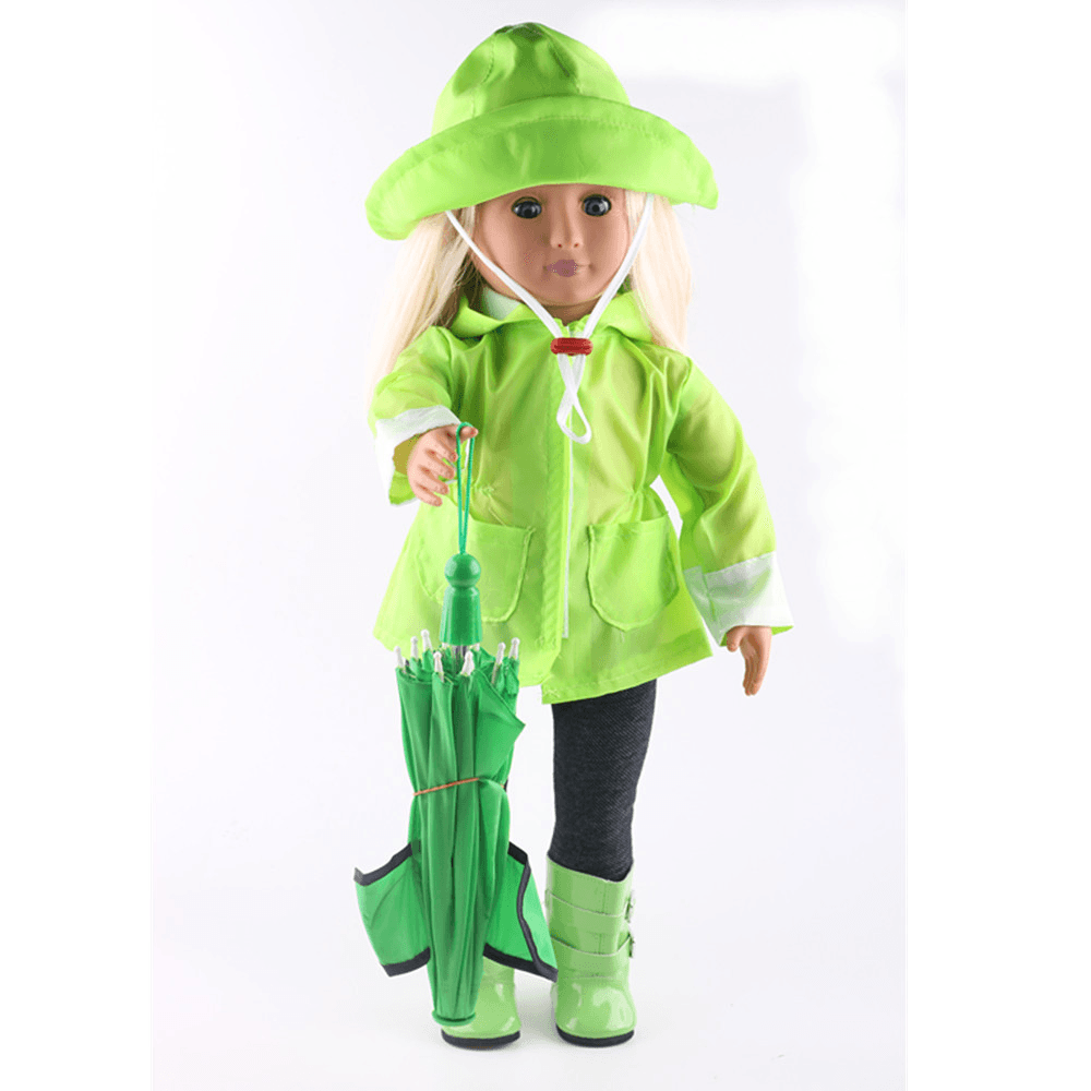 18 Inch American Girl Accessories Doll Umbrella Set - MRSLM