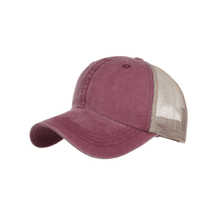 Men Women Summer Mesh Breathable Baseball Cap - MRSLM