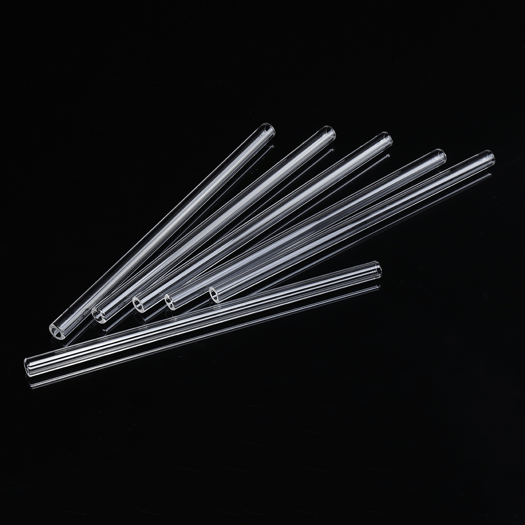 10Pcs 250Mm OD 10Mm 1Mm Thick Wall Borosilicate Glass Blowing Lab Tube - MRSLM