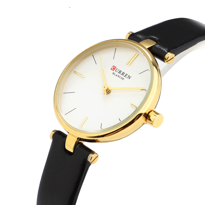 CURREN 9038 Ultra Thin Simple Design Ladies Wrist Watch Fashionable Analog Quartz Watches - MRSLM