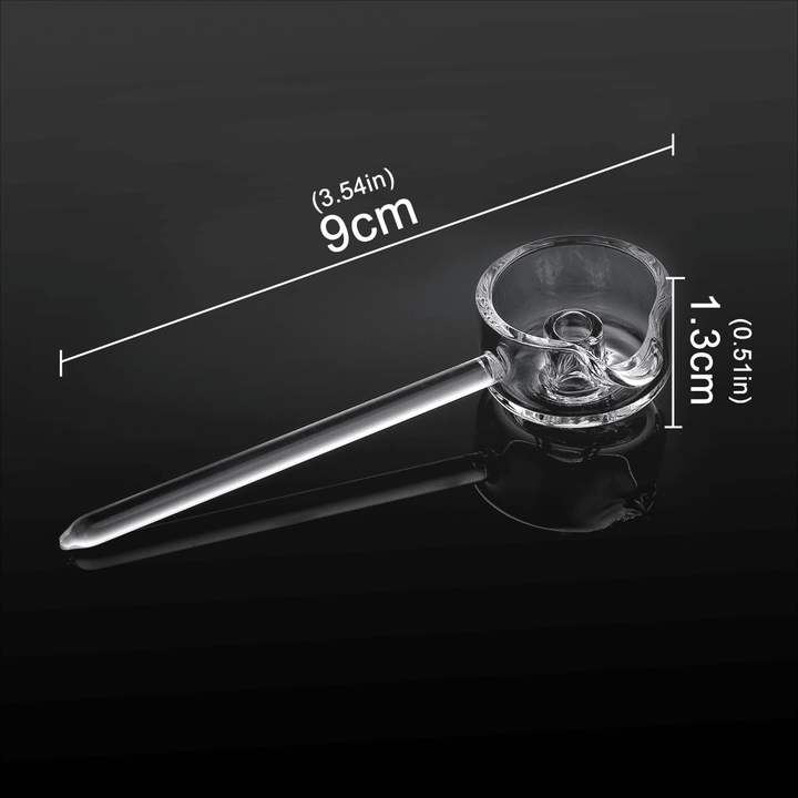 2PCS Clear Glass Carb Cap for Quartz Banger Nail Titanium Nail - MRSLM