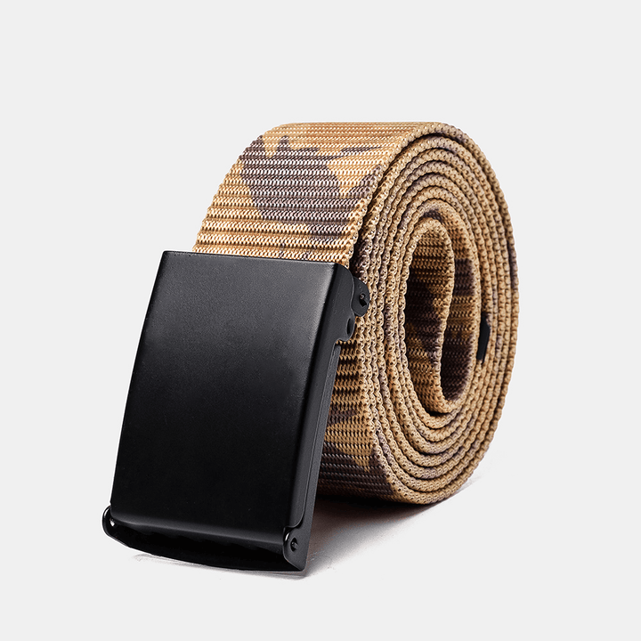 160Cm Nylon Waist Leisure Belts Zinc Alloy Tactical Belt - MRSLM