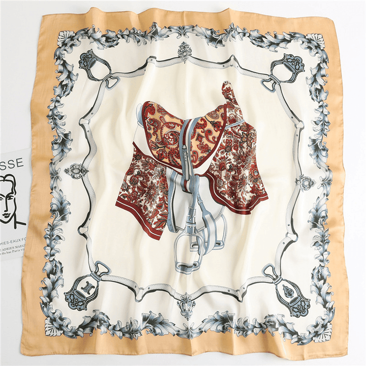 Fashion All-Match Women'S Simulation Silk Scarf - MRSLM