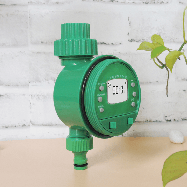 Automatic Watering Timer Anti-Corrosion Irrigation Controller Sprinkler Timer Garden Button Controlled Irrigation System - MRSLM