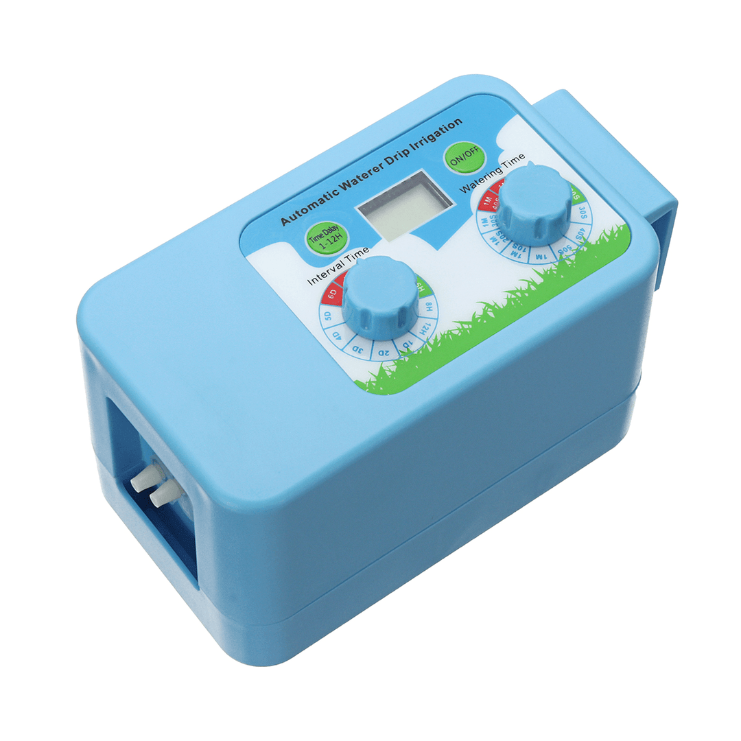 Automatic Drip Irrigation Watering Timer System Interval Garden LCD Controller - MRSLM