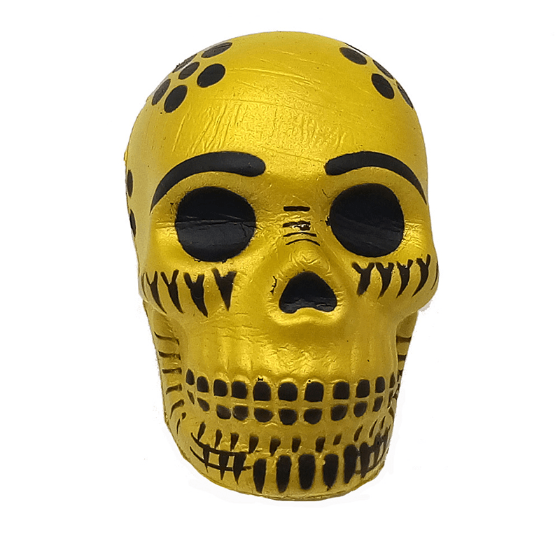 Funny Skull Scented Charm Slow Rising Children Interesting Anti-Stress Toys Squeeze Toys - MRSLM