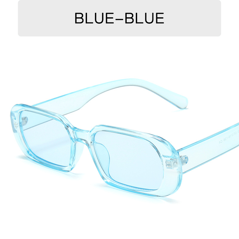 Retro Small Frame Sunglasses Female Candy Color Colorful Fashion Sunglasses - MRSLM