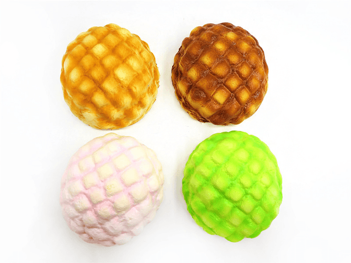 Bread Squishy Pineapple Bun 13CM Slow Rising Melonpan Gift Decor Soft Toys - MRSLM