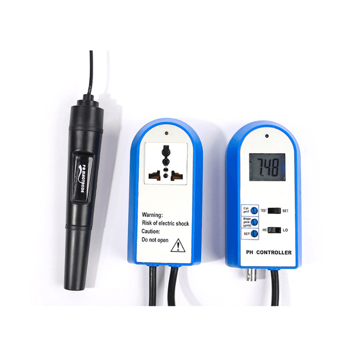 Digital Aquarium On-Line PH Controller with 0.00 - 14.00PH Controlling Meter Tester Device Controller Monitor - MRSLM