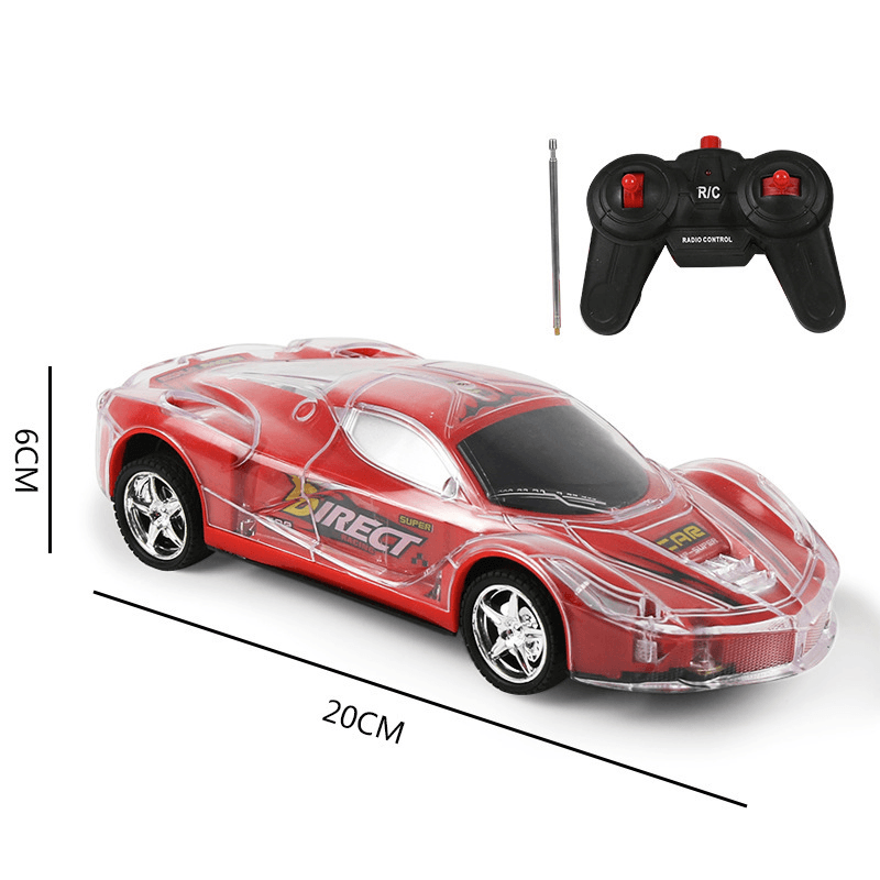 Four Way Remote Control Car Model Fall Resistant Childrens Toy - MRSLM