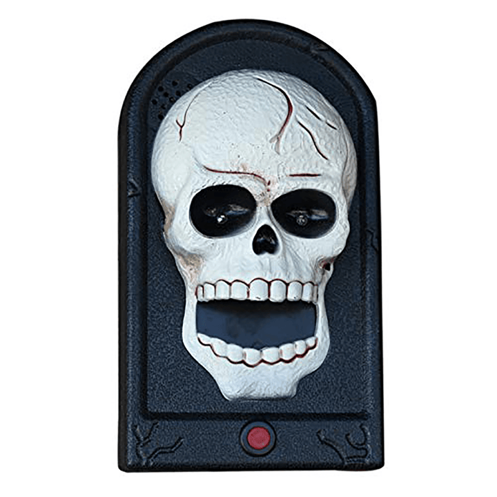 Halloween One-Eyed Doorbell Halloween Decorations Skull Pumpkin Horror Doorbell Ghost Party Decorations - MRSLM