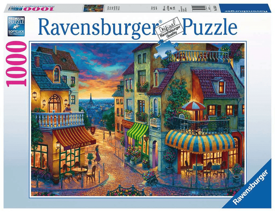 1000 Pieces of German Can See Jigsaw Puzzles for Adults in Paris at Night - MRSLM