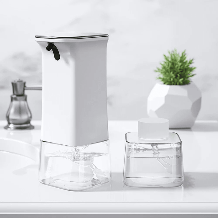 ENCHEN 280ML Automatic Touchless Foam Soap Dispenser with Infrared Motion Sensor Liquid Soap Dispenser for Bathroom Kitchen - MRSLM