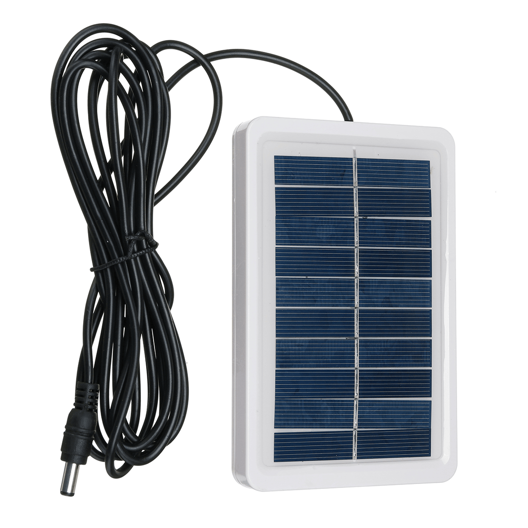 4-In-1 750LM Camping Light Solar Power Panel Cooling Fan EDC Power Bank Emergency Lamp Outdoor Travel - MRSLM