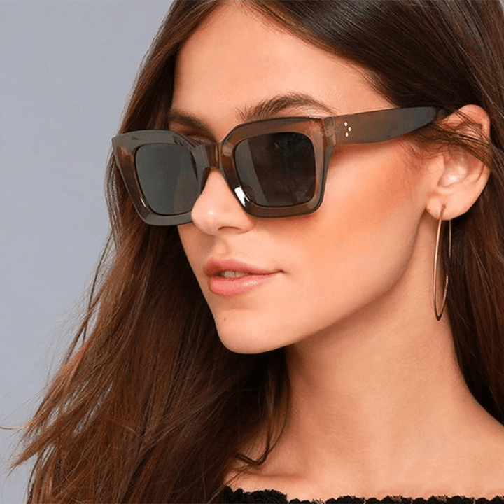 Fashion Retro Simple Square Sunglasses - MRSLM