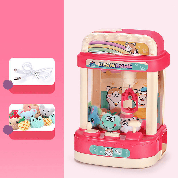 Cartoon Music Puzzle Children'S Family Mini Claw Machine - MRSLM