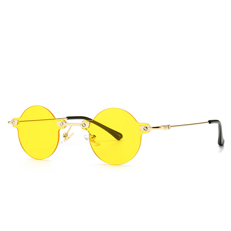 Retro Square Sunglasses European and American Street Fashion Trendy Narrow Sunglasses - MRSLM