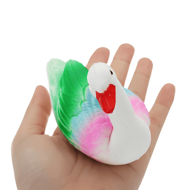 Swan Squishy 8CM Slow Rising with Packaging Collection Gift Soft Toy - MRSLM