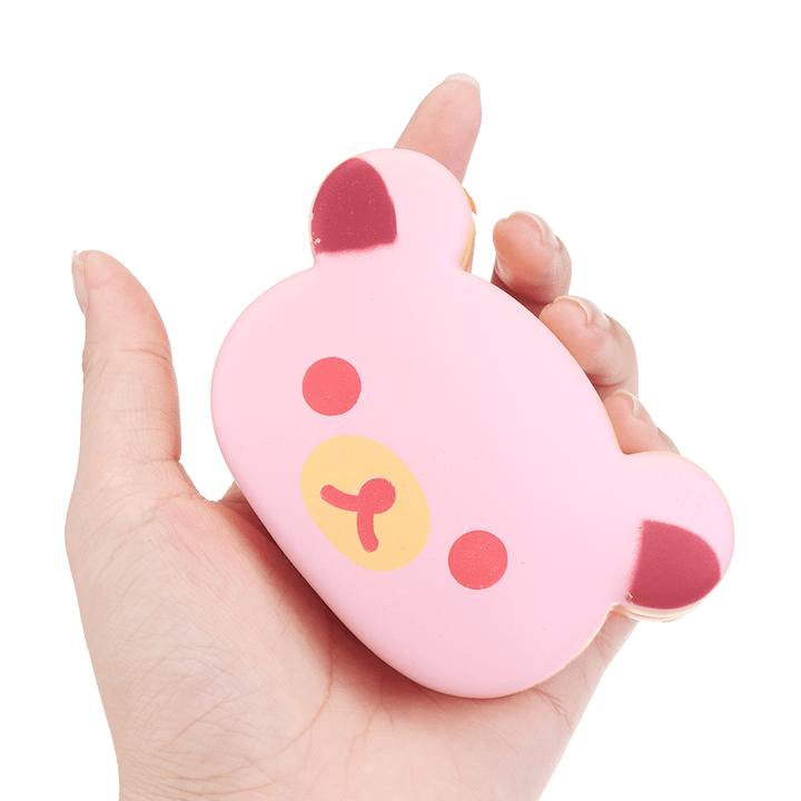 Squishy Easily Bear Hand Pillow 10CM Wrist Pad Toys Kawaii Expressions Christmas Gift - MRSLM