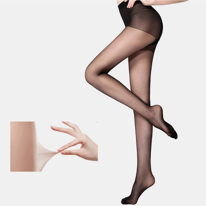 Women Nylon Breathable Elastic Thin Seductive Anti-Hook Leggings Silk Stockings Socks - MRSLM