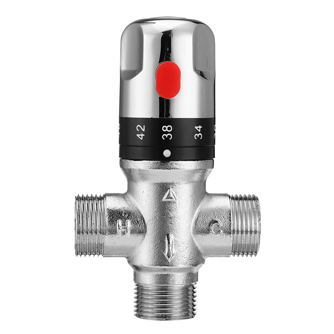 Pipe Thermostatic Valve Water Mixing Valve Solar Temperature Control Valve Water Heater Leading Pipe - MRSLM