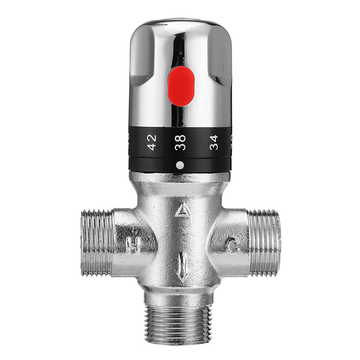 Pipe Thermostatic Valve Water Mixing Valve Solar Temperature Control Valve Water Heater Leading Pipe - MRSLM