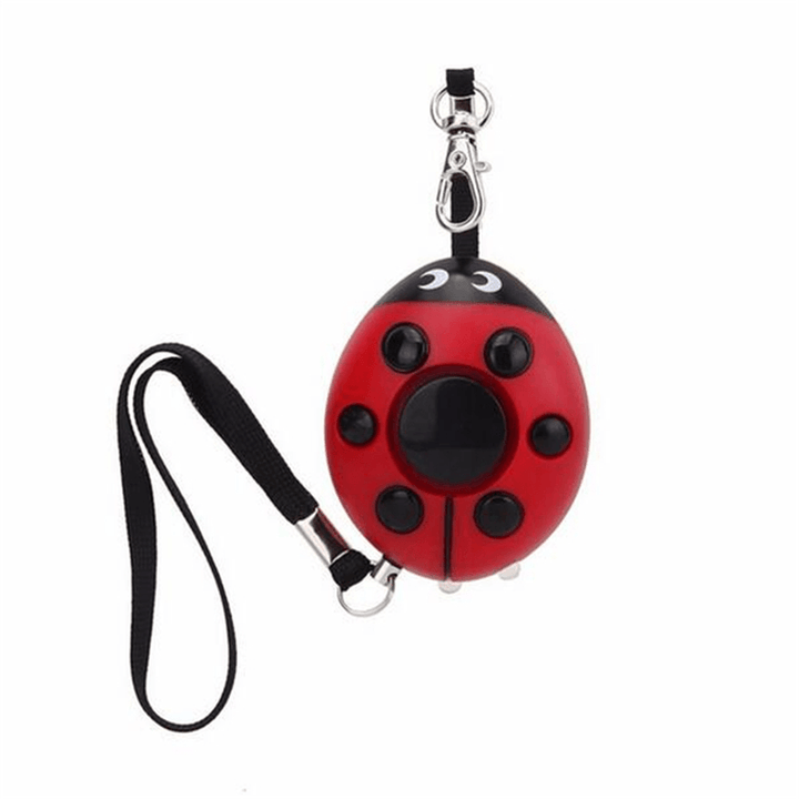 Beatles Portable Mini Speaker Defense Personal Alarm Key Chain with LED Flashlight for Women - MRSLM