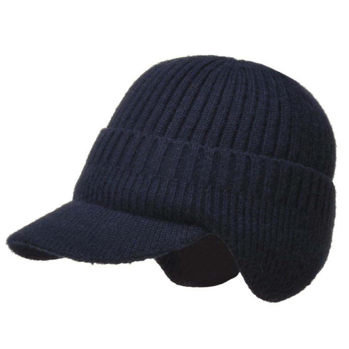 European and American Autumn and Winter Outdoor Warm Ear Protection Knitted Hat - MRSLM