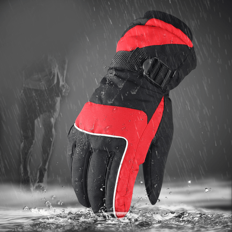 Unisex Winter Dedicated Three-Layer Thick Warm Sport Gloves - MRSLM