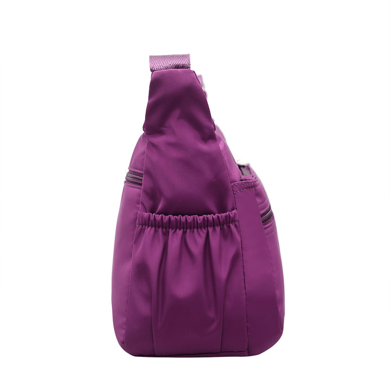 Women Nylon Shoulder Bag Outdoor Sports Waterproof Crossbody Bag - MRSLM