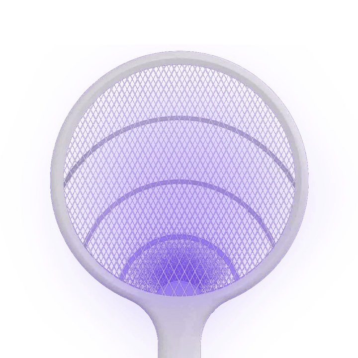 Qualitell UV Light Mosquito Swatter Rechargeable Handheld Electric Mosquito Killer Insect Fly Wall-Mounted Mosquito Dispeller - MRSLM