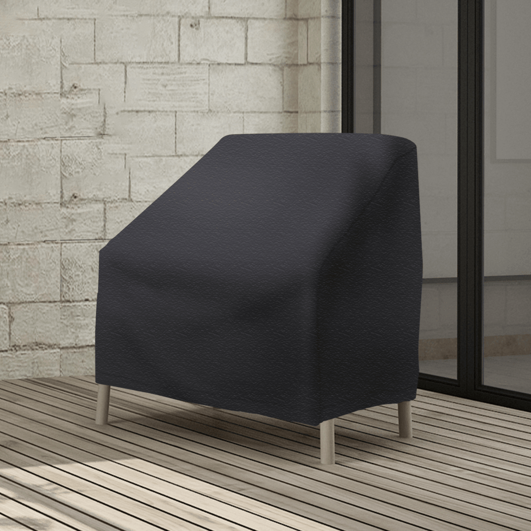 54X38X29'' Furniture Large Patio Seat Cover Waterproof Anti-Uv Dustproof Durable Table Chair Cover Lounge Deep Chair Cover Patio Loveseat Cover Oxford Cloth Cover Outdoor Garden - MRSLM