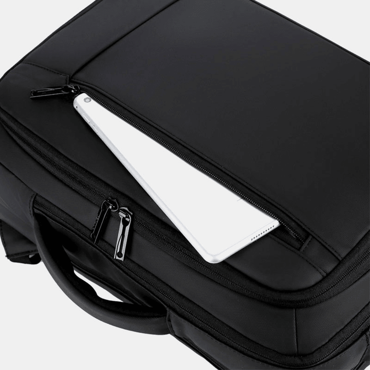 Men 15.6 Inch USB Charging Business Laptop Bag Backpack - MRSLM