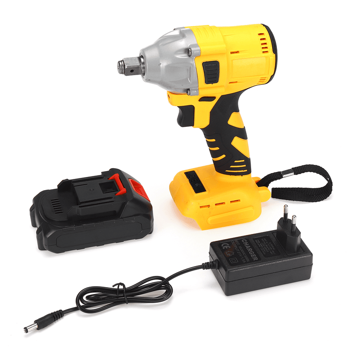 68V 460N.M 1/2'' Electric Cordless Impact Wrench Brushless Drill Bit Adapted to Makita Battery - MRSLM