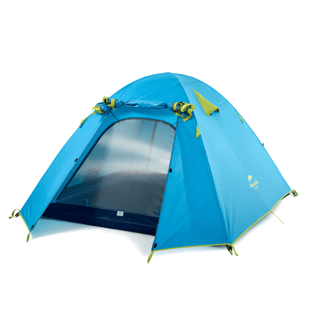 Naturehike NH15Z003-P Double Aluminum Pole Outdoor Tent Camping UPF50+ Anti-Uv PU2000 Waterproof - MRSLM