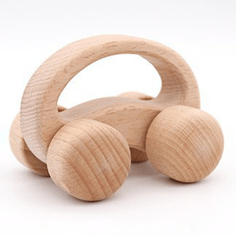 Toy Car Wooden Car Early Childhood Education Teaching Aid - MRSLM