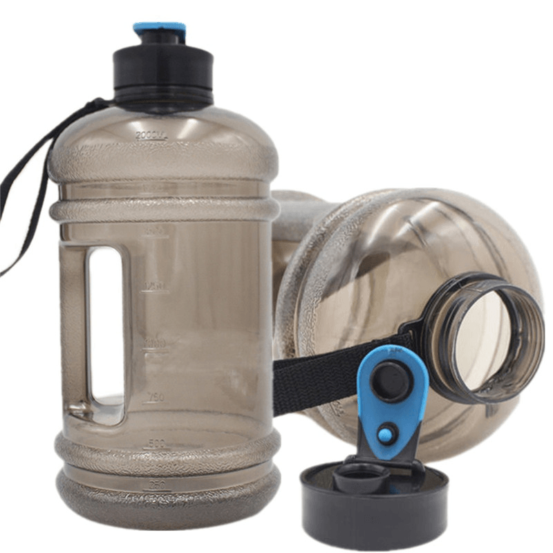 Ipree® 2.2L Big Large Water Bottle BPA Free Sport Gym Training Workout Drink Cap Kettle - MRSLM